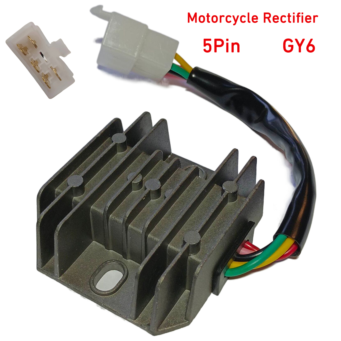 Original Universal GY6 5 Wire Rectifier Regulator For CG125 FXD125 