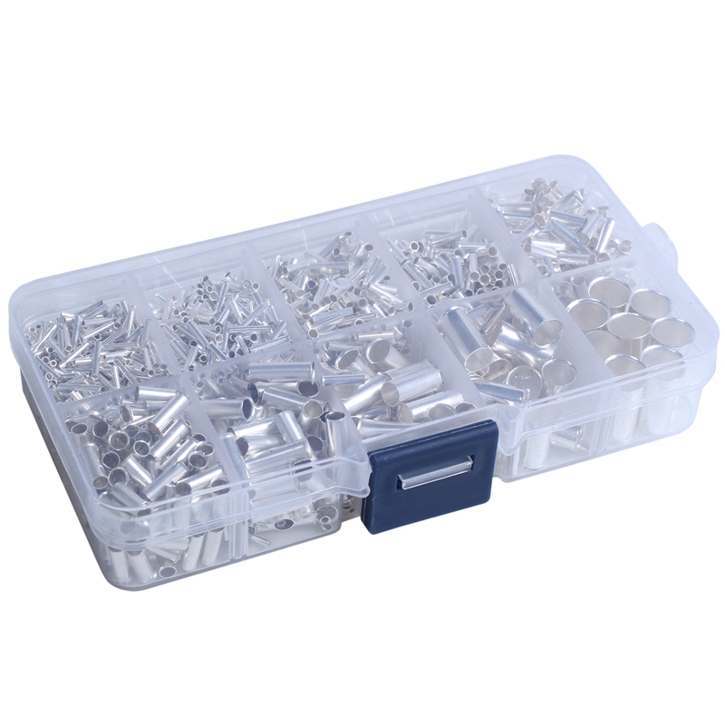 Kit De 60 Connecteurs électriques En Cuivre étamé - Bornes à œillet Et Sertissage Pour Câbles