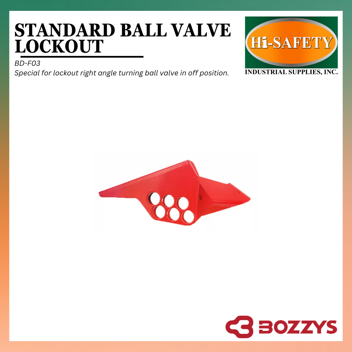 Bozzys Safety Padlock / Lockout Tagout Anti-Theft lock High Quality ...