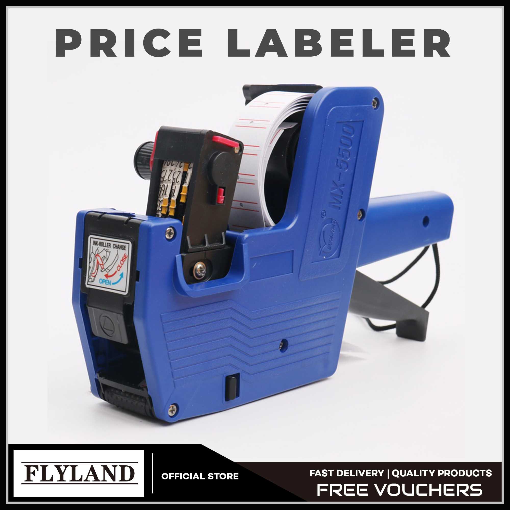 Flyland Durable Price Tag Label Price Labeler MX5500 For labeling