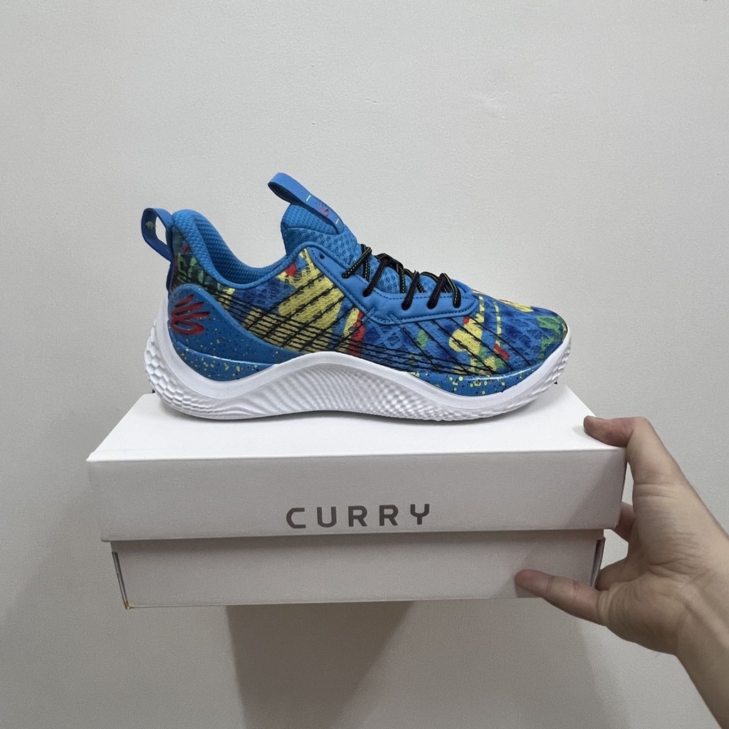 【Original】 Mens Basketball Shoes Under Armour Curry 10 Sour Patch Kids ...