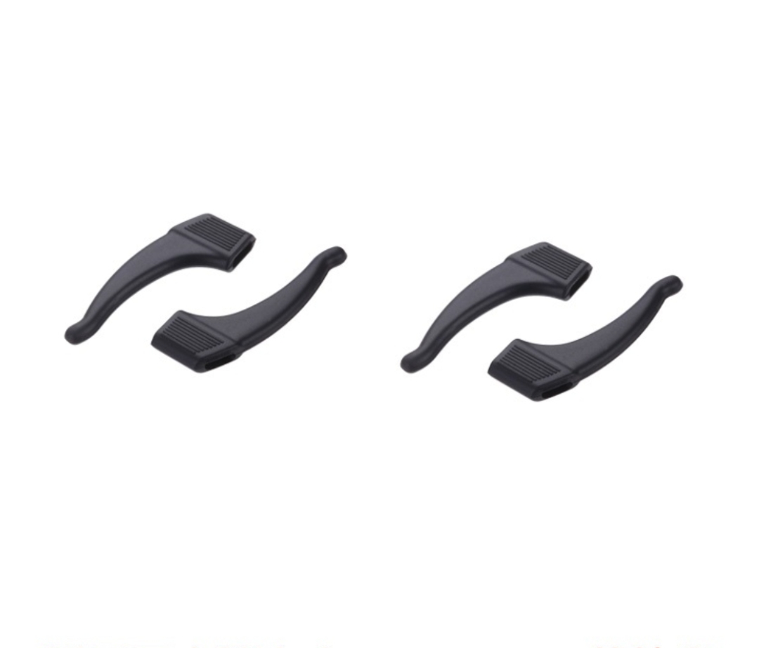 2pairs Eyeglass Retainers Silicone Glasses Temple Holders Antislip