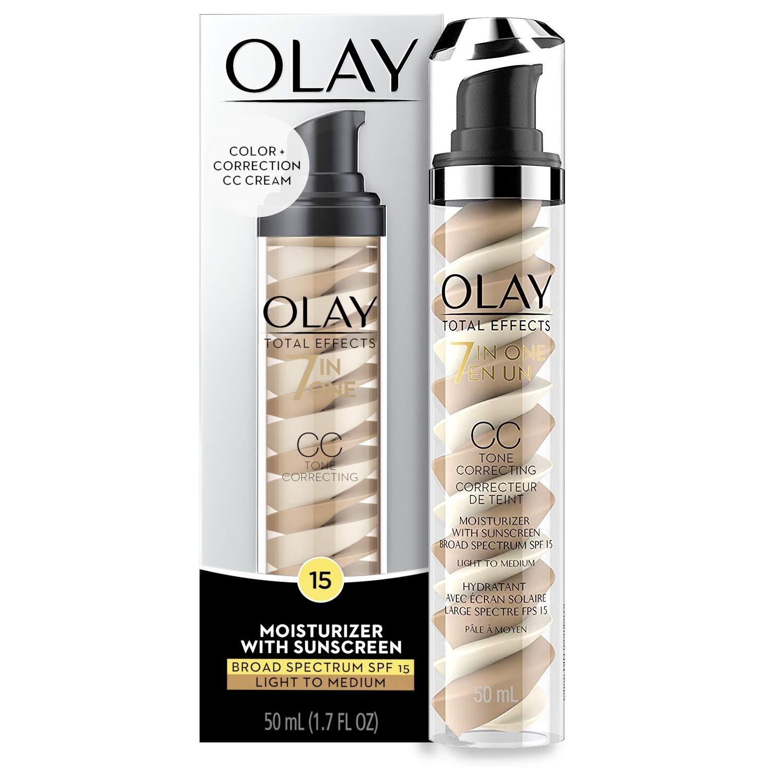 olay cc tone correcting moisturizer with sunscreen