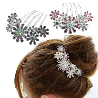 flower hair accessories for women