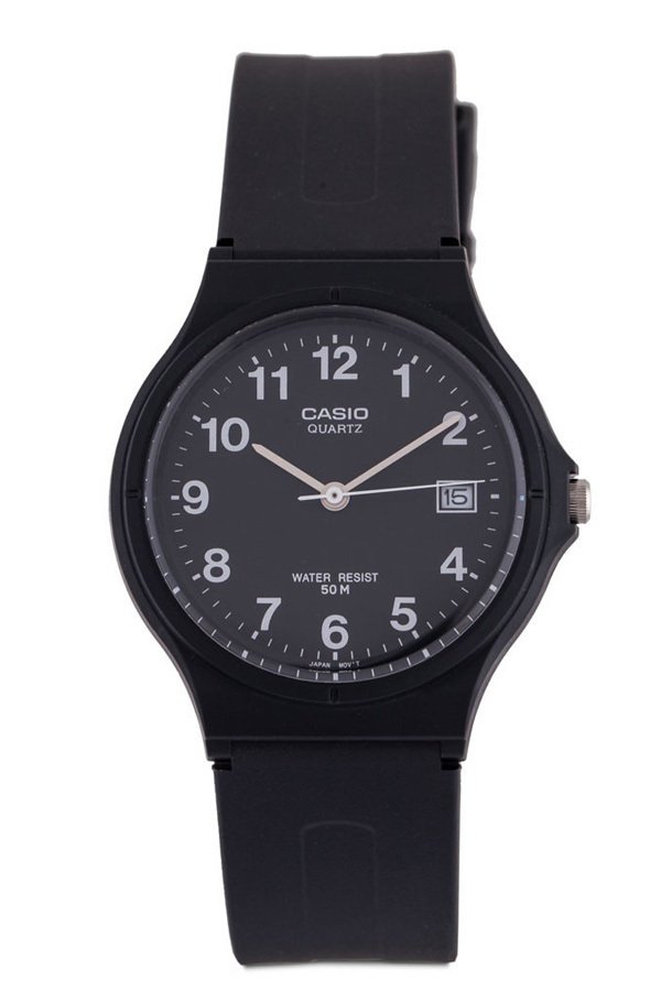 Casio Analog MW-59-1BVDF Black Rubber 