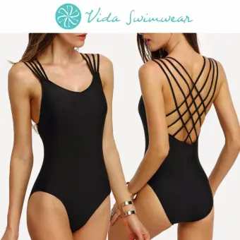 lazada one piece swimsuit