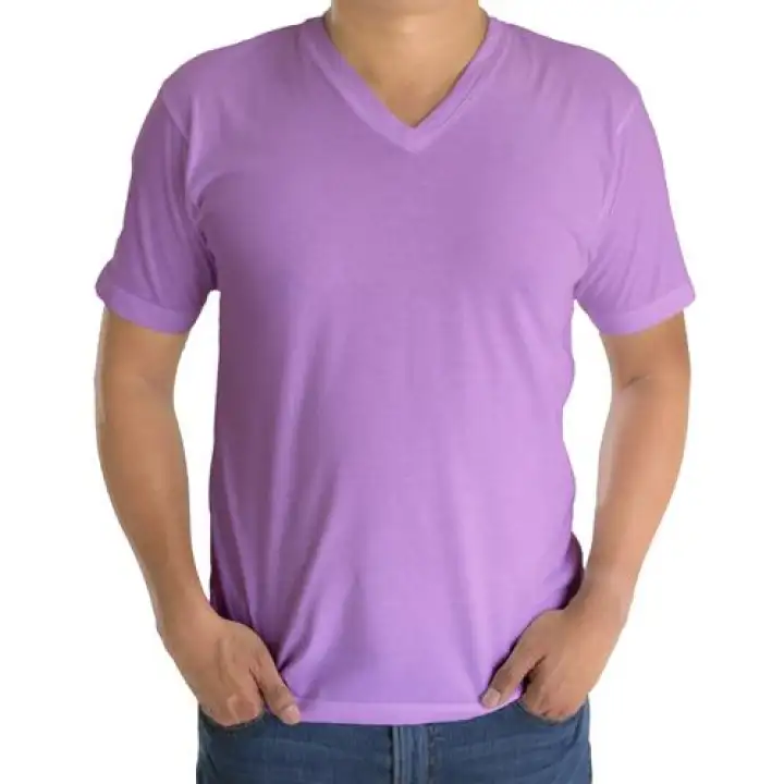 plain lavender shirt