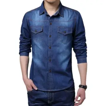 jeans shirt for men