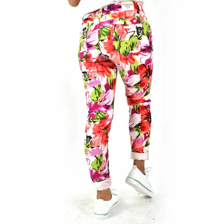 skinny floral pants