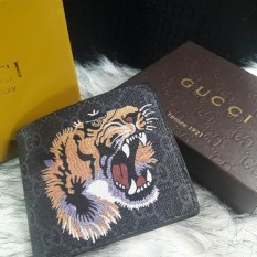 gucci supreme tiger wallet