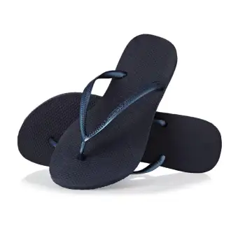 womens navy blue flip flop sandals