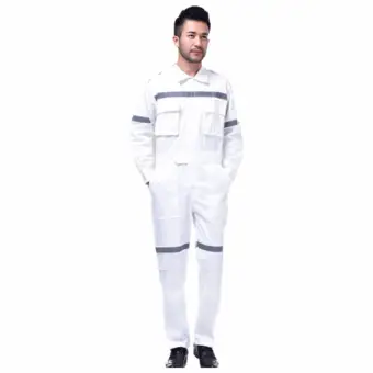 white work jumpsuit