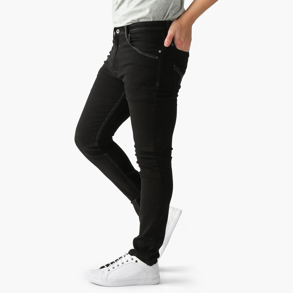 Jagthug Mens Ink Wash Skinny Fit Denim 