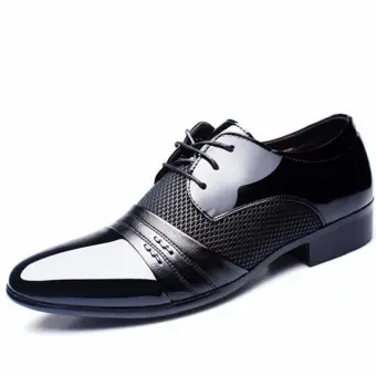 leather business casual shoes