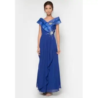 elegant filipiniana gown