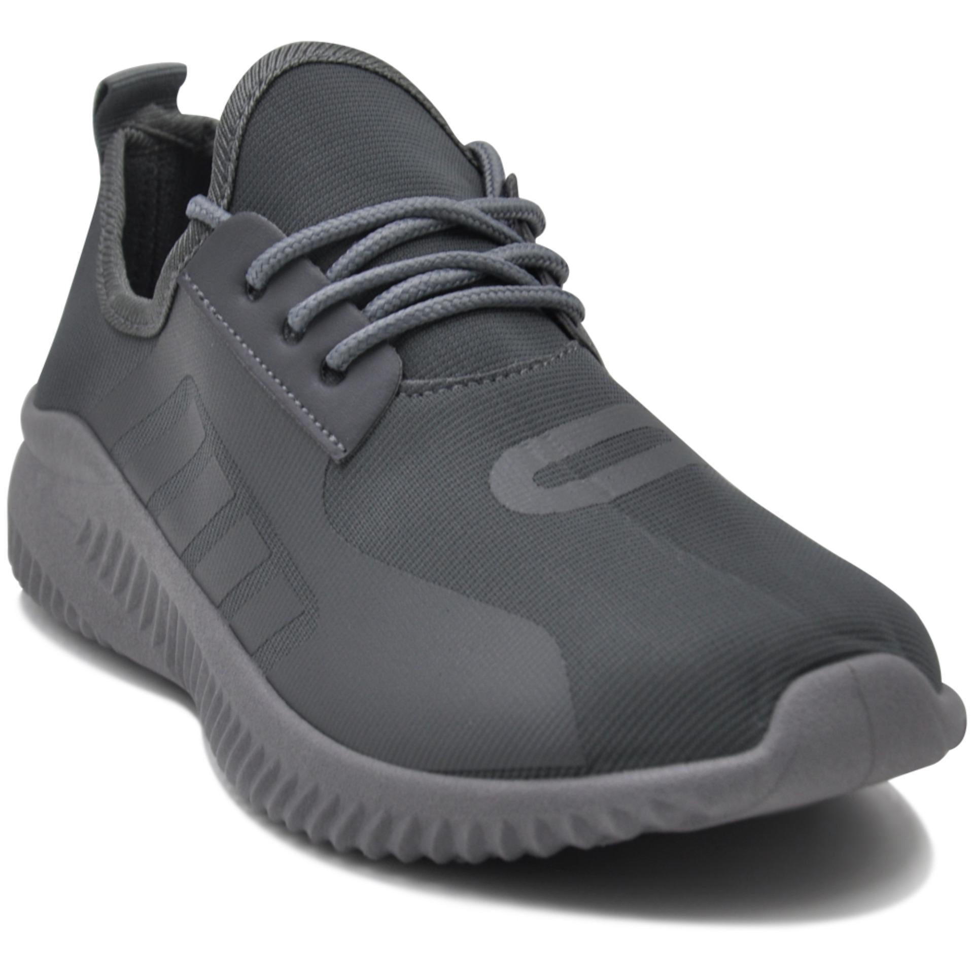 mens gray fashion sneakers