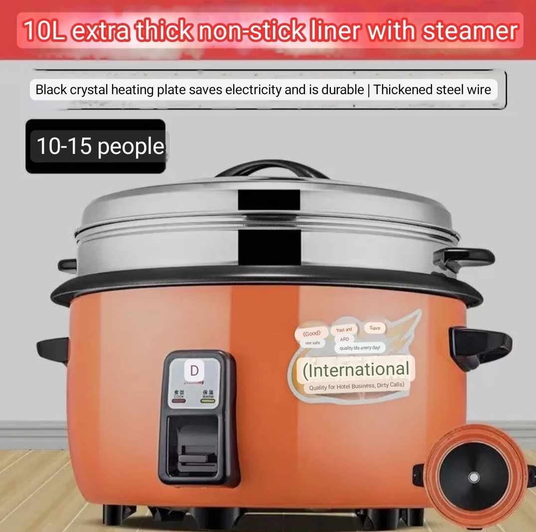 Forest commercial rice cooker 8L/10L/18L/23L/45L large rice cooker