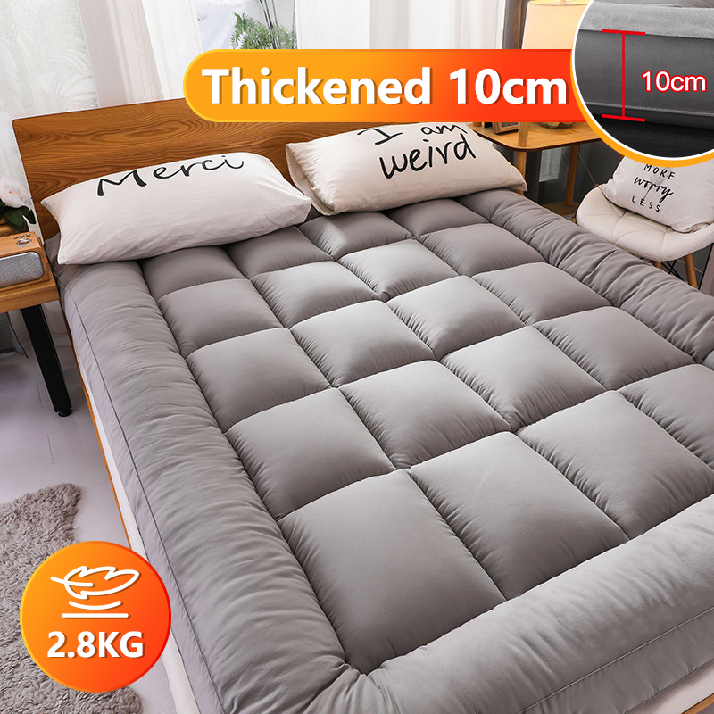 Foldable Matress Foam For Single Bed Foldable Bed Single Thicker 10cm Mattress Tatami Topper