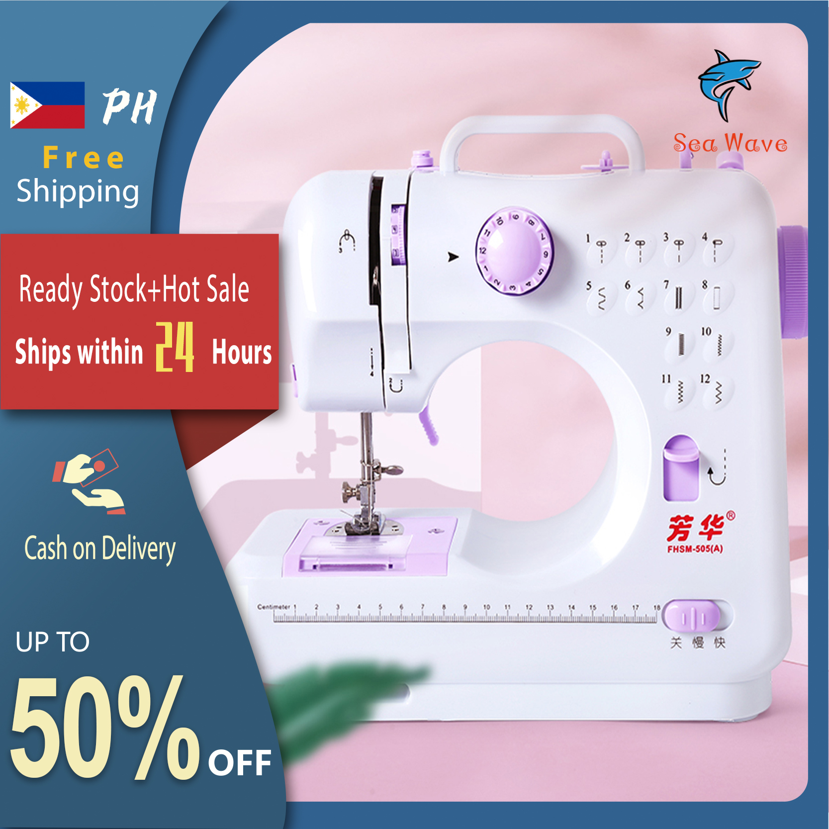 Household Mini Portable Sewing Machine Handheld Electric Sewing Machine