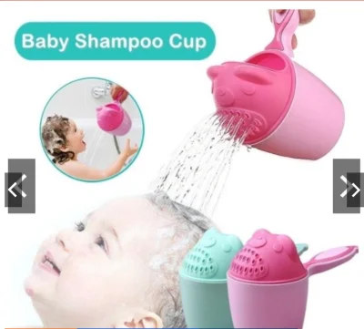 BABY SHOWER BATH TOWEL Shower Dipper for Babies Shampoo Cup Bath