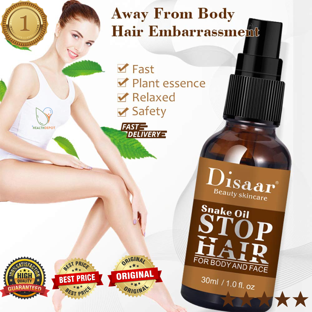 Powerful Permanent Painless Disaar Hair Removal Spray Snake Oil Spray