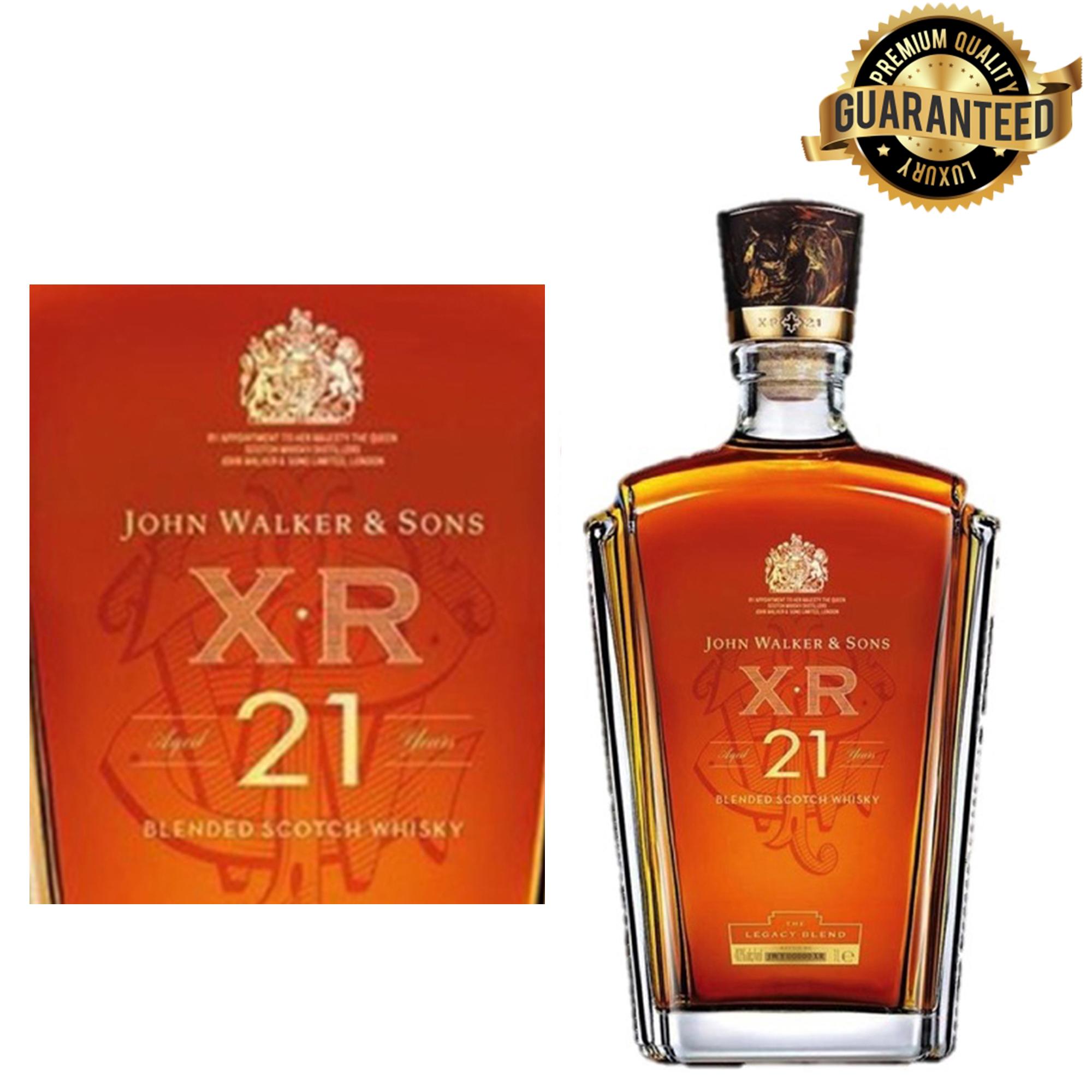 Johnnie Walker XR Aged 21 Years Blended Scotch Whisky 750ml