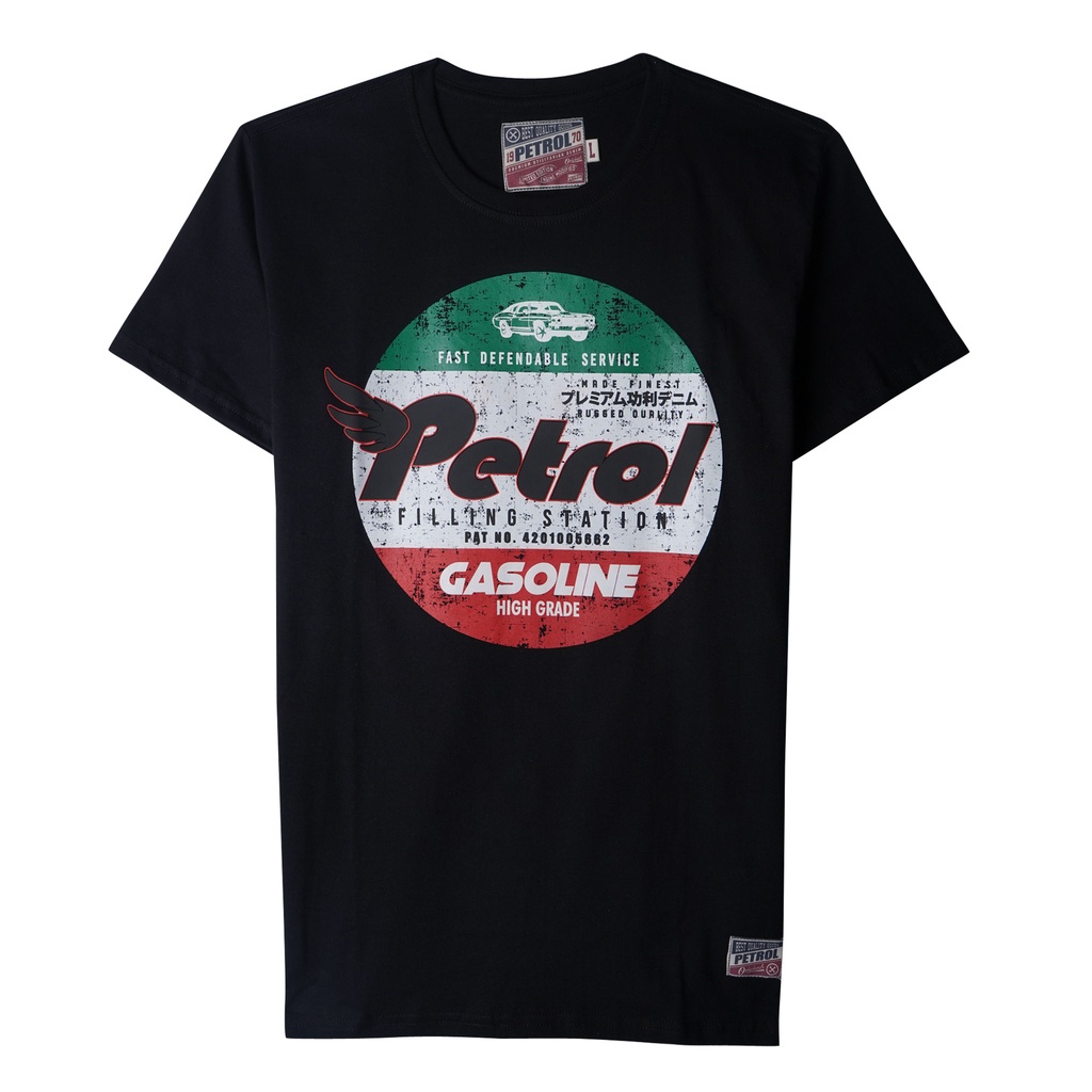 Petrol Men's Basic Short Sleeve Regular Fit O Neck T-shirt - 87911