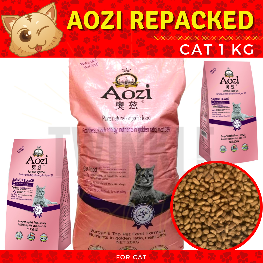 Aozi Organic Cat Food for Healthy Liver and Kidney ♥ 1kg ♥ Lazada PH