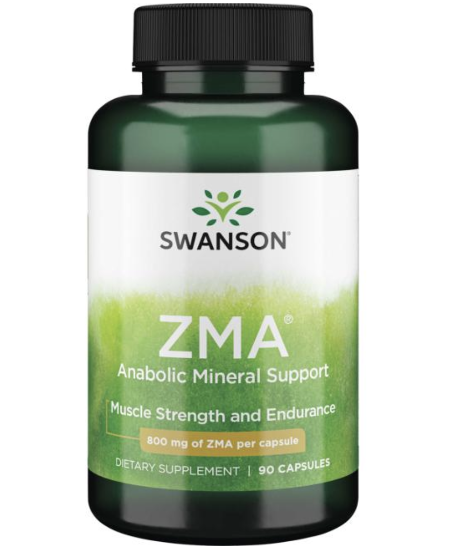 Swanson ZMA Anabolic Mineral Support 800mg 90 caps (muscle strength and endurance) Lazada PH
