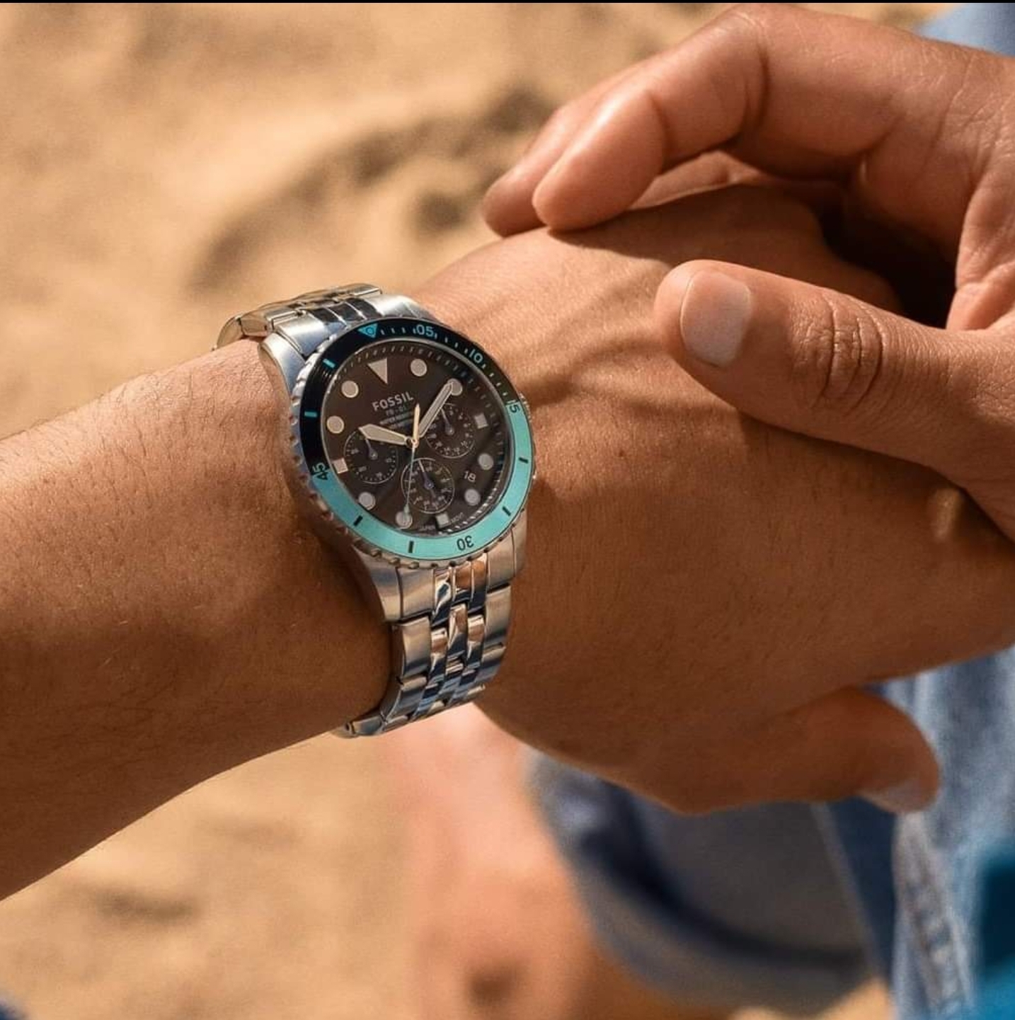 Fossil submariner hot sale