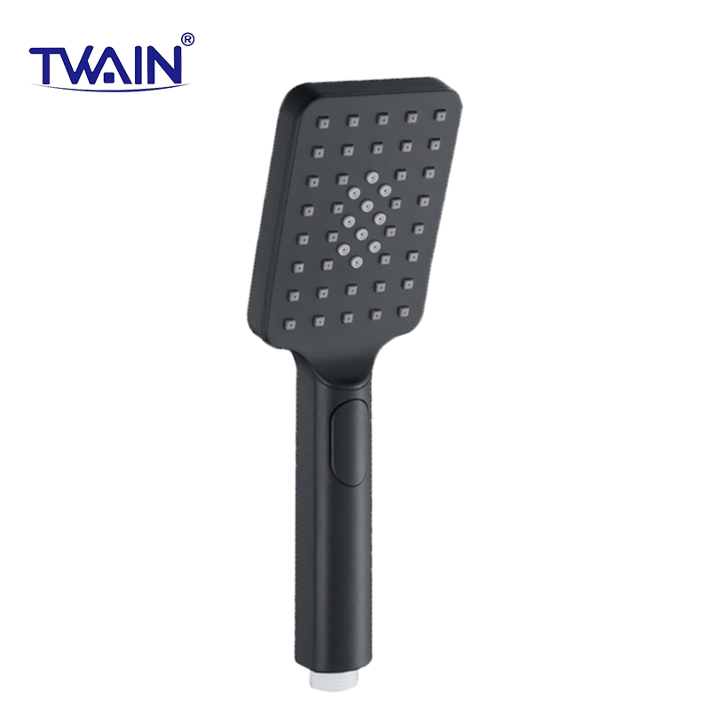 Water Saving Jetting Massage Showerhead Rainfall Chrome ABS Bathroom