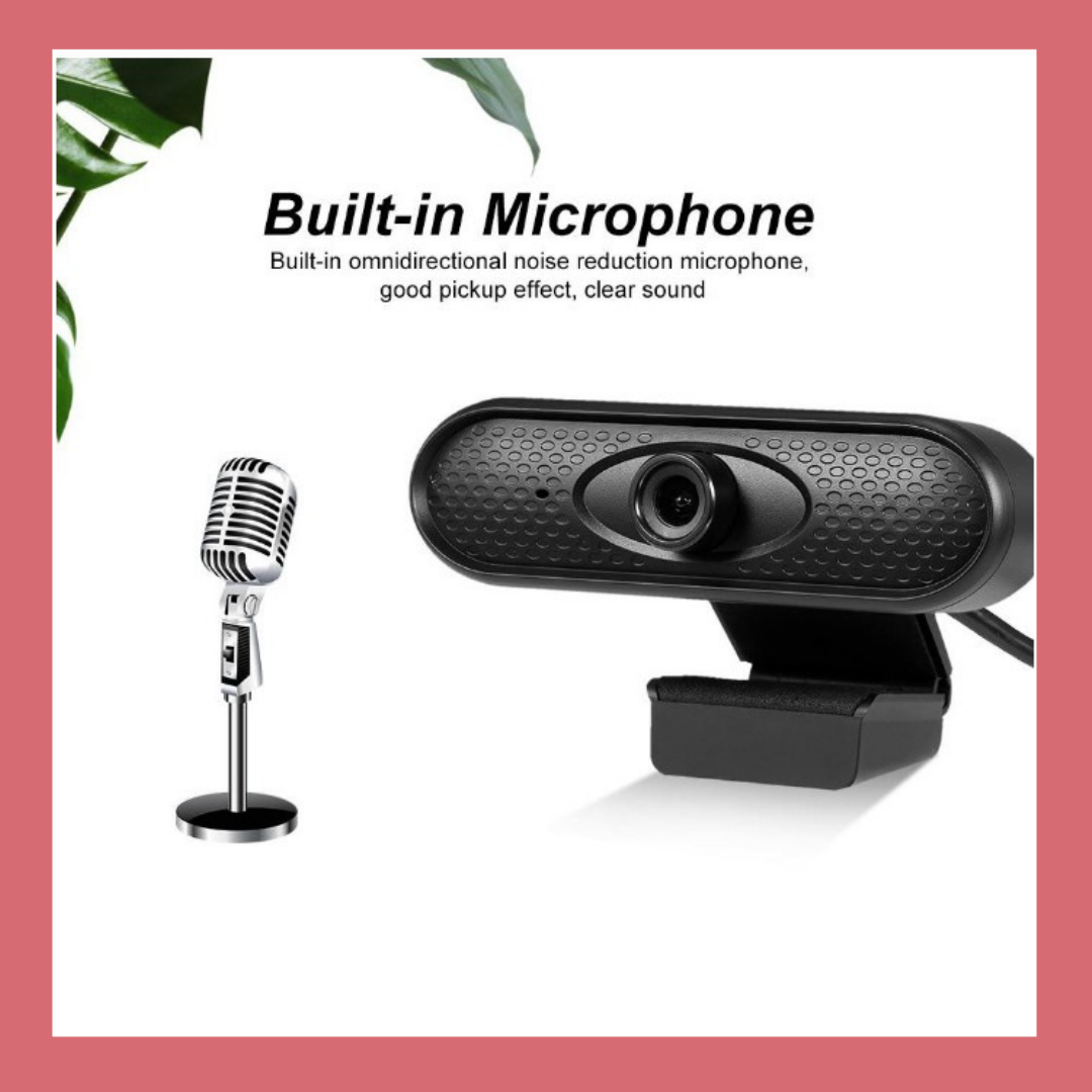 Supremo Full HD 1080P webcam for PC Camera Digital  Cam with built