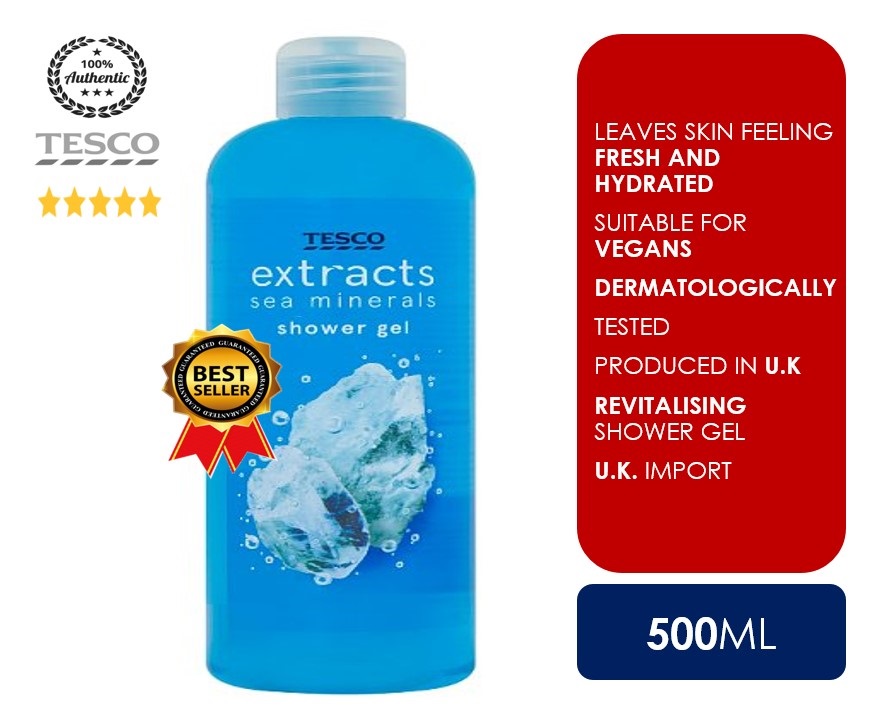 Tesco Extracts Sea Minerals Shower Gel 500 Ml Imported From Uk Lazada Ph
