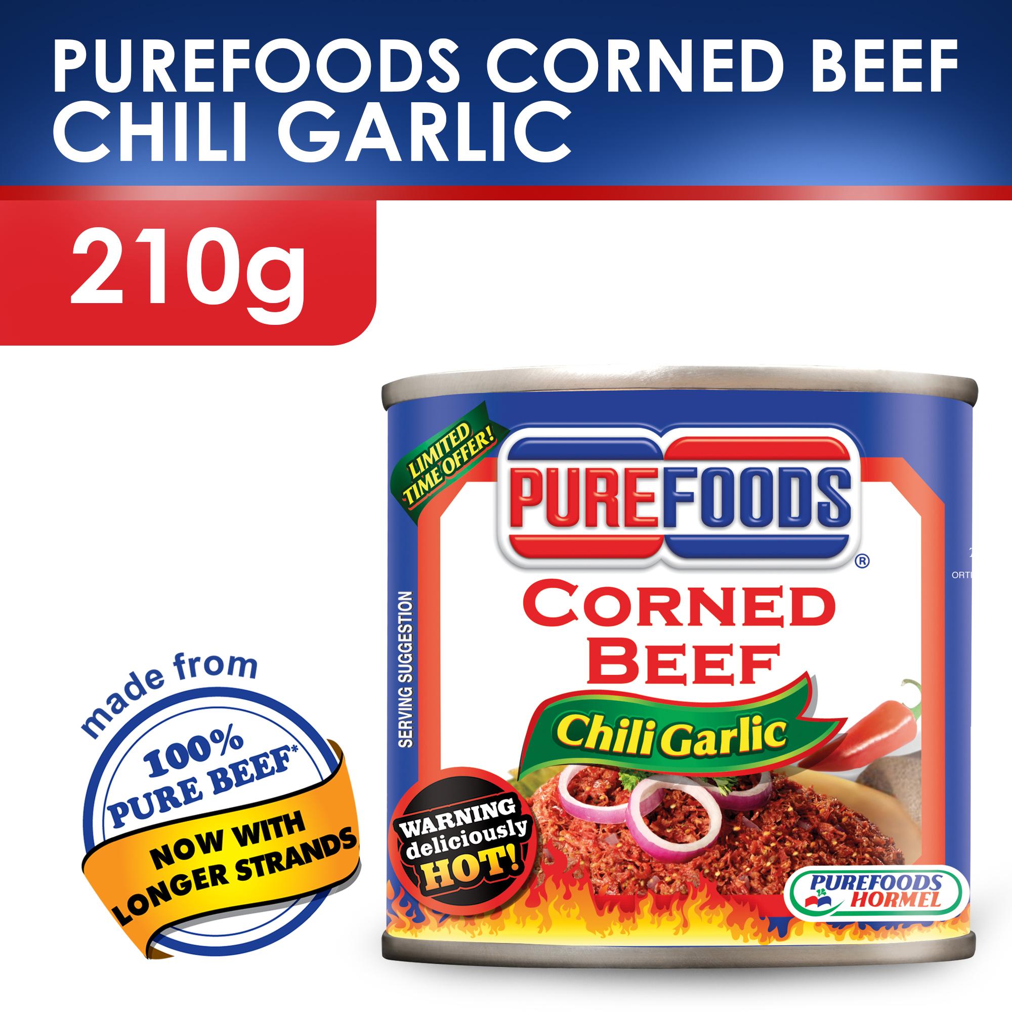 Featured image of post Easiest Way to Make Purefoods Corned Beef Chili Garlic Price