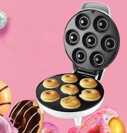 Maquina Para Mini Donas 7 Donitas En 1 Orvica orm-606 Donut Maker