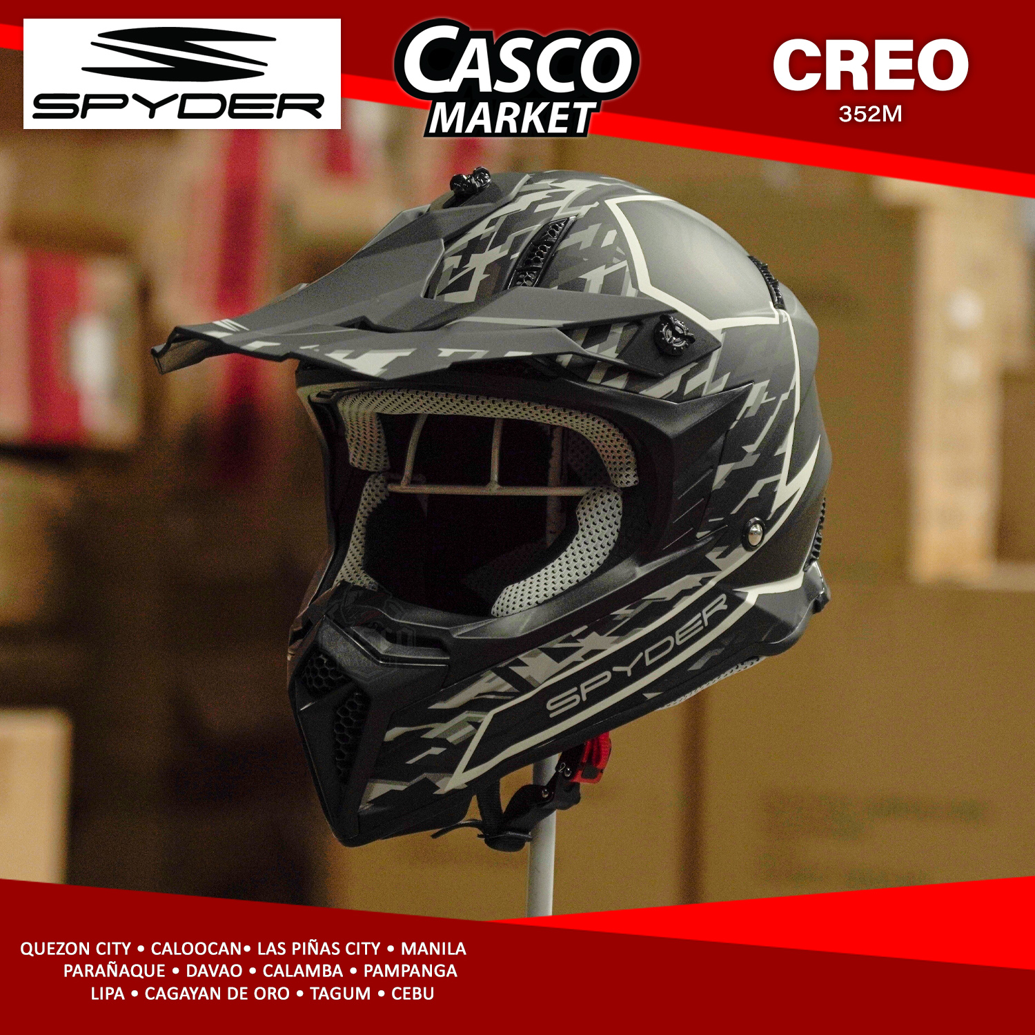 Motorcycle Spyder Arrow Helmet Spyder Modular Helmet Philippines