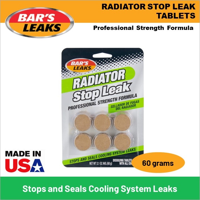 Bar's Leak Radiator Stop Leak Tablets, 2.1 oz. (60 g) HDC Lazada PH