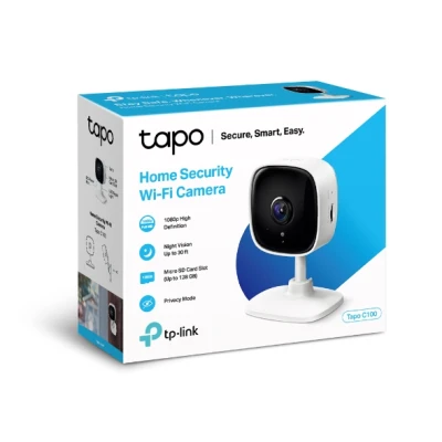 Tp-Link Tapo C100 New Home Security Wi-Fi Camera