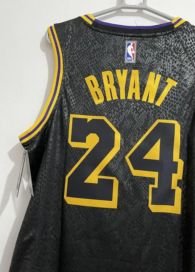 Los Angeles Lakers Kobe Bryant Front #8 Back #24 Nba 2020 New Arrival Black  Jersey - Bluefink
