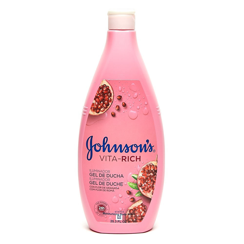 Johnson’s Vita Rich Body Wash Illuminator Pomegranate Flower 750mL