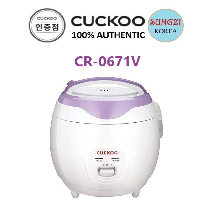 CUCKOO Electric Rice Cooker CR0671V Warmer (6 Cups) Lazada PH