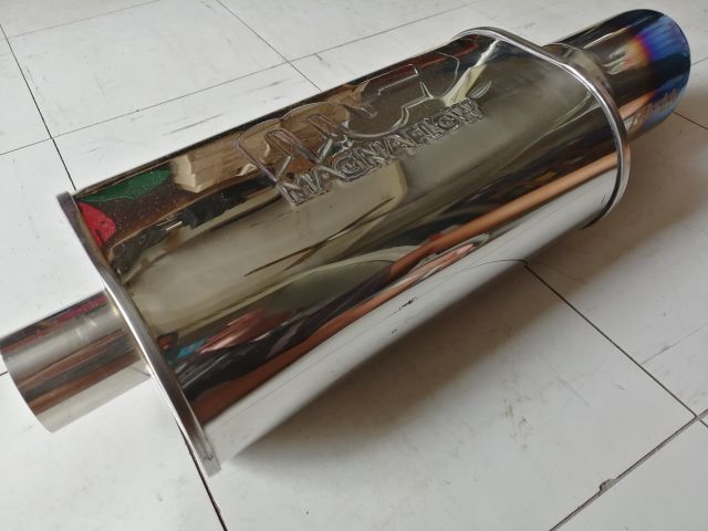 GReddy Universal 115mm Tip Muffler Silencer main image 1