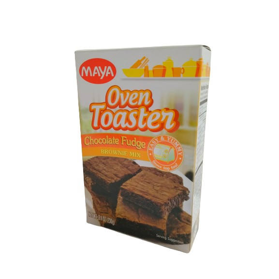 Maya Oven Toaster Chocolate Fudge Brownie Mix 230 g Lazada