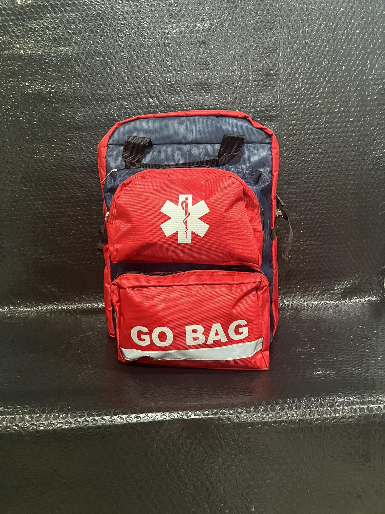 RESCUE SURVIVAL GO BAG/ BACKPACK (RED) Lazada PH
