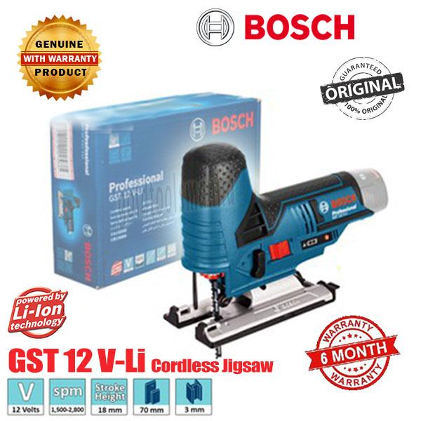 BOSCH GST 12 VLi Bare 12 Volts Cordless Jigsaw ( Battery and charger