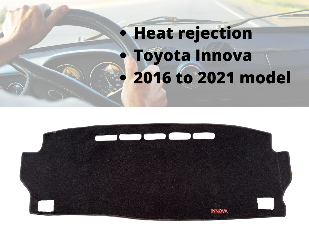 Toyota Innova 2016 2017 2018 2019 2020 2021 Model Dashboard Cover Heat  Rejection Function | Lazada PH