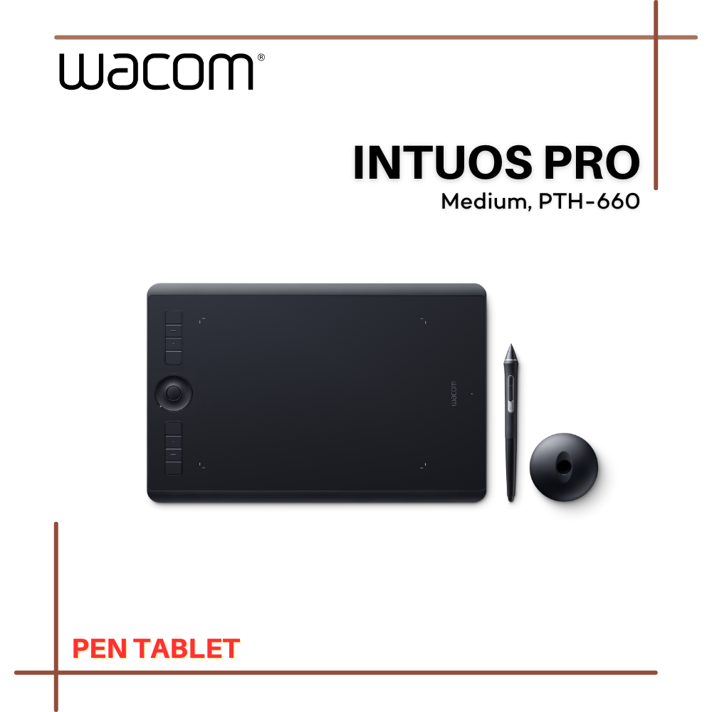 ワコムワコム Intuos Pro Medium ペンタブレット PTH-660/K0