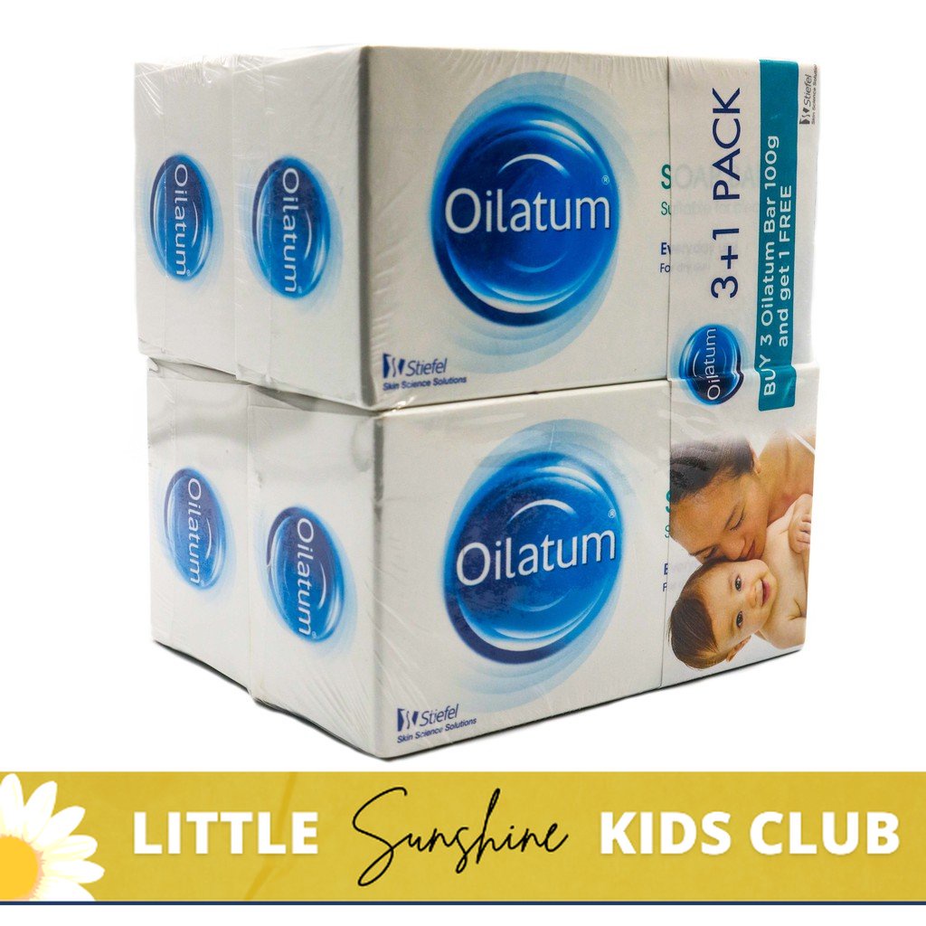 Oilatum Baby Bar Cleanser Soap 100 g x 4 Lazada PH
