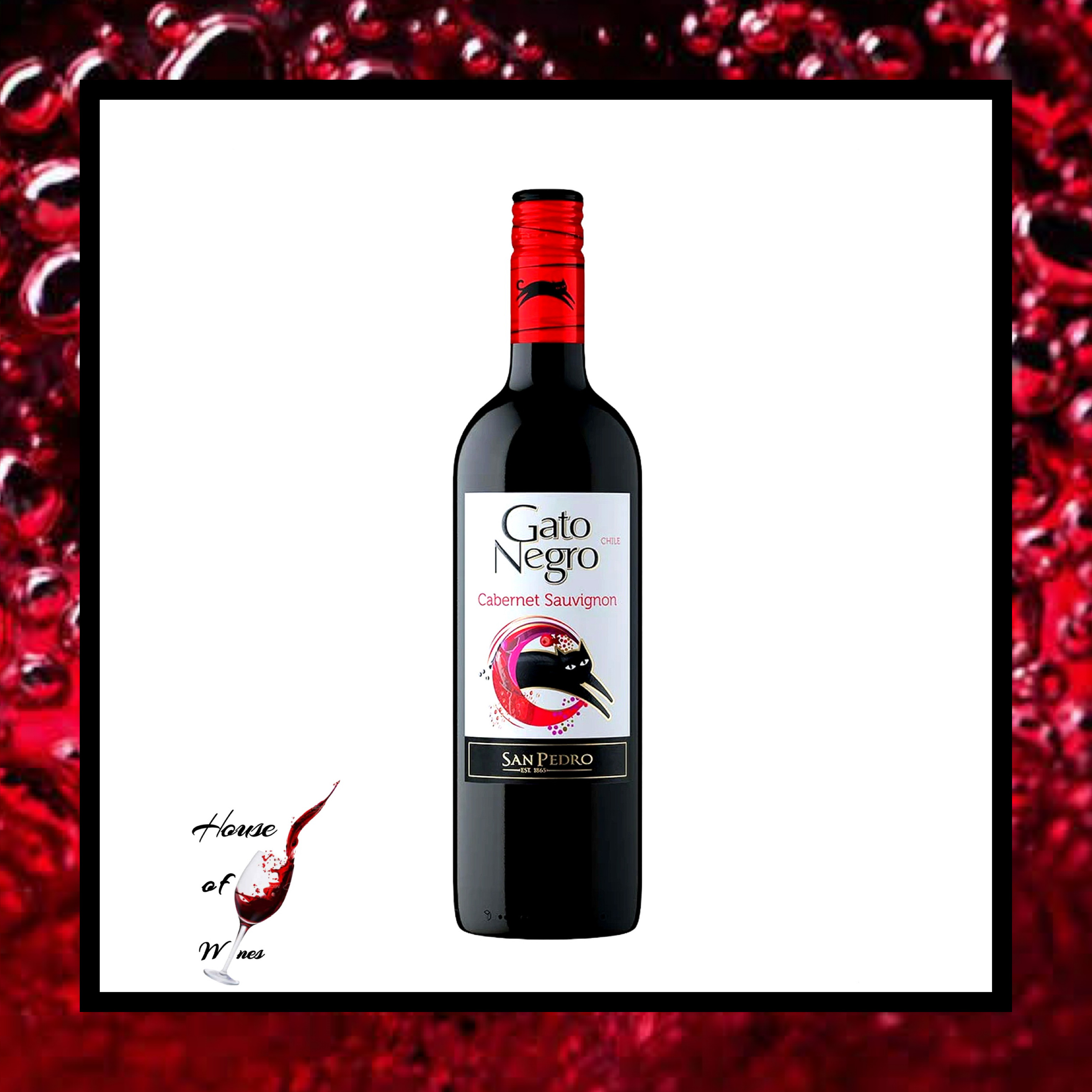 Gato Negro Cabernet Sauvignon | Chilean Red Wine 750ml | Lazada PH