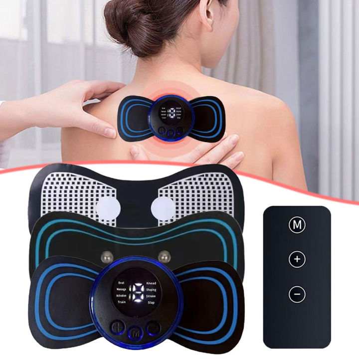 Ems Portable Lymphatic Relief Neck Massager, Cervical Massager Usb  Rechargeable Portable Neck Massager With Heating,smart Neck Massager Mini Portable  Massager Shoulder Relief For Cervical Spondylosis - Temu Philippines